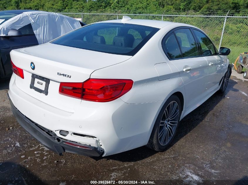 2018 BMW 540I VIN: WBAJE5C55JWA94952 Lot: 39526672