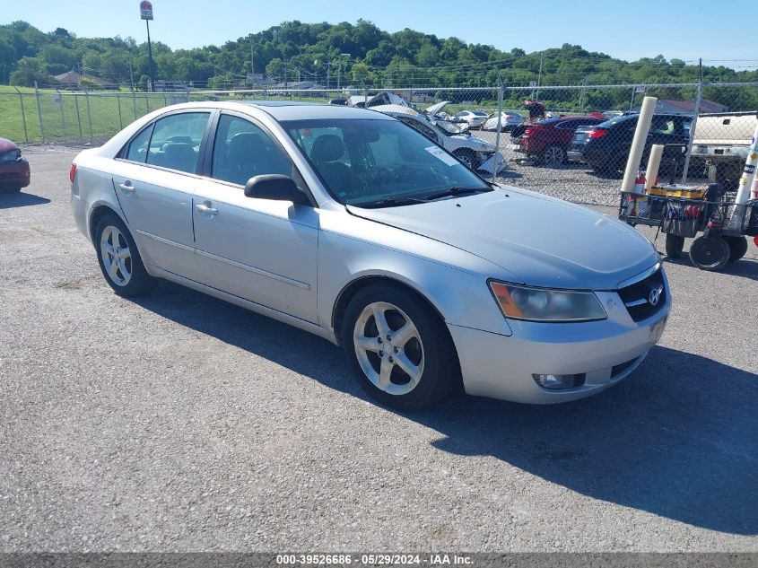 2008 Hyundai Sonata Limited V6/Se V6 VIN: 5NPEU46F08H304800 Lot: 39526686