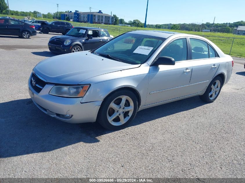 2008 Hyundai Sonata Limited V6/Se V6 VIN: 5NPEU46F08H304800 Lot: 39526686