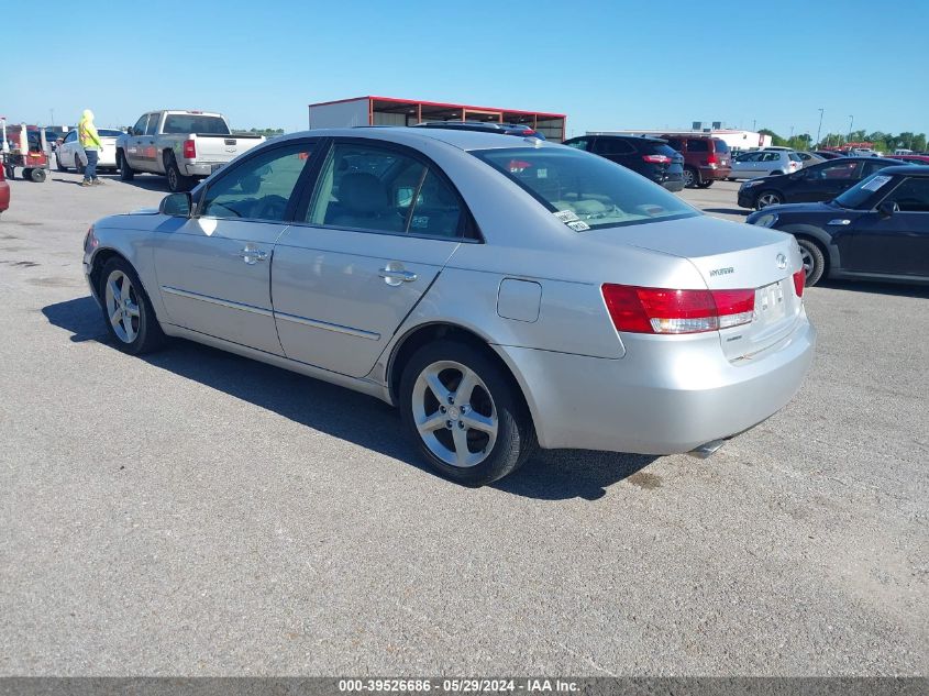 2008 Hyundai Sonata Limited V6/Se V6 VIN: 5NPEU46F08H304800 Lot: 39526686