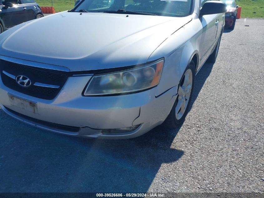 2008 Hyundai Sonata Limited V6/Se V6 VIN: 5NPEU46F08H304800 Lot: 39526686