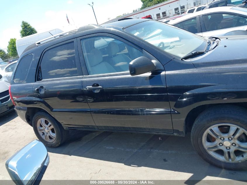 2006 Kia Sportage Ex V6/Lx V6 VIN: KNDJF723567168638 Lot: 39526688