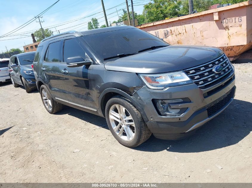 2016 Ford Explorer Limited VIN: 1FM5K8F84GGB57989 Lot: 39526703