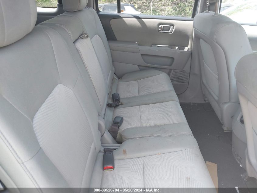 2013 Honda Pilot Lx VIN: 5FNYF4H26DB069667 Lot: 39526704