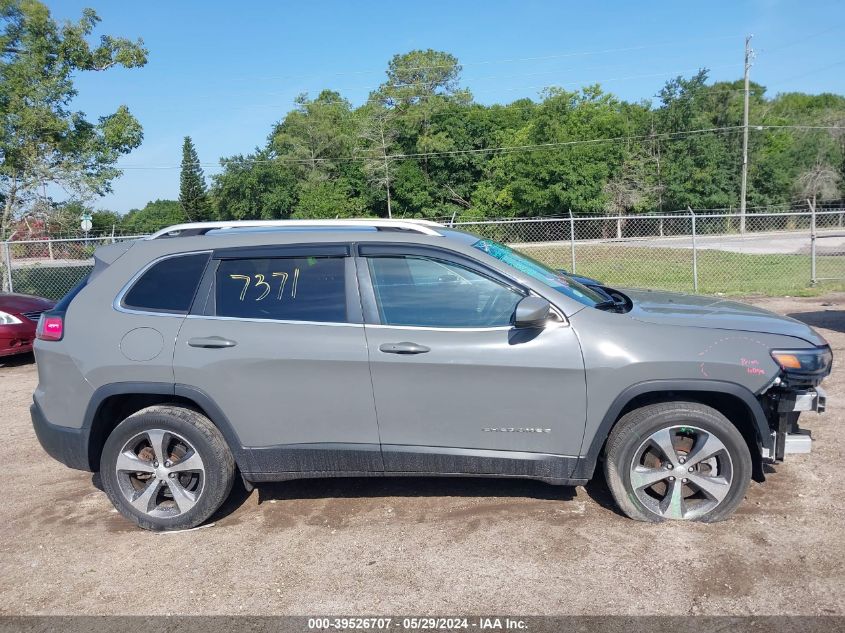 2019 Jeep Cherokee Limited Fwd VIN: 1C4PJLDB5KD366251 Lot: 39526707