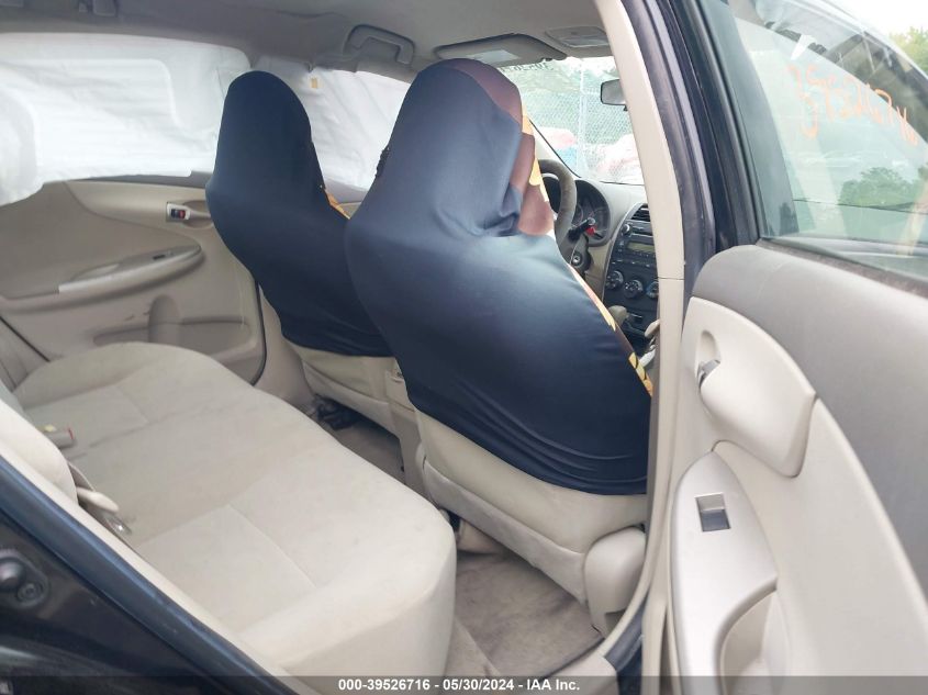 2010 Toyota Corolla Le VIN: 2T1BU4EE8AC313491 Lot: 39526716