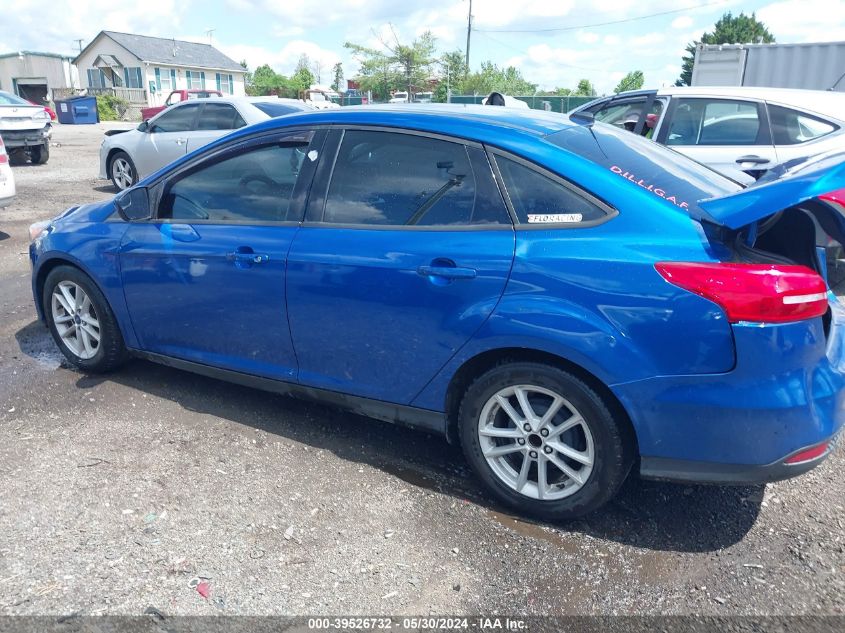 2018 Ford Focus Se VIN: 1FADP3F25JL285341 Lot: 39526732