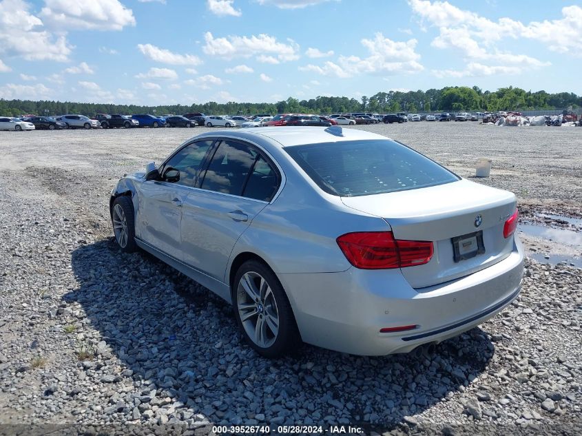 2017 BMW 330I VIN: WBA8B9C3XHK886185 Lot: 39526740