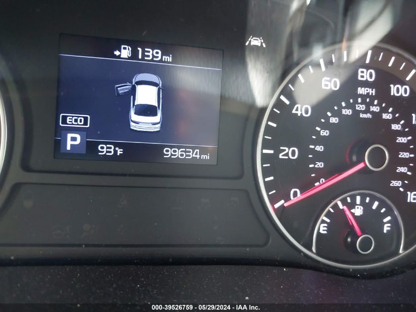 2020 Kia Optima Lx VIN: 5XXGT4L38LG419977 Lot: 39526759