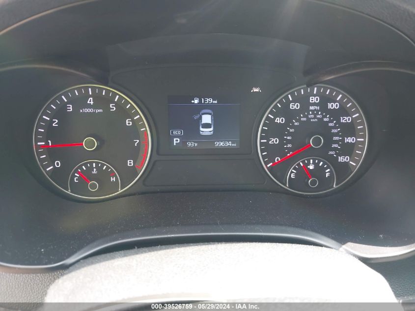 2020 Kia Optima Lx VIN: 5XXGT4L38LG419977 Lot: 39526759