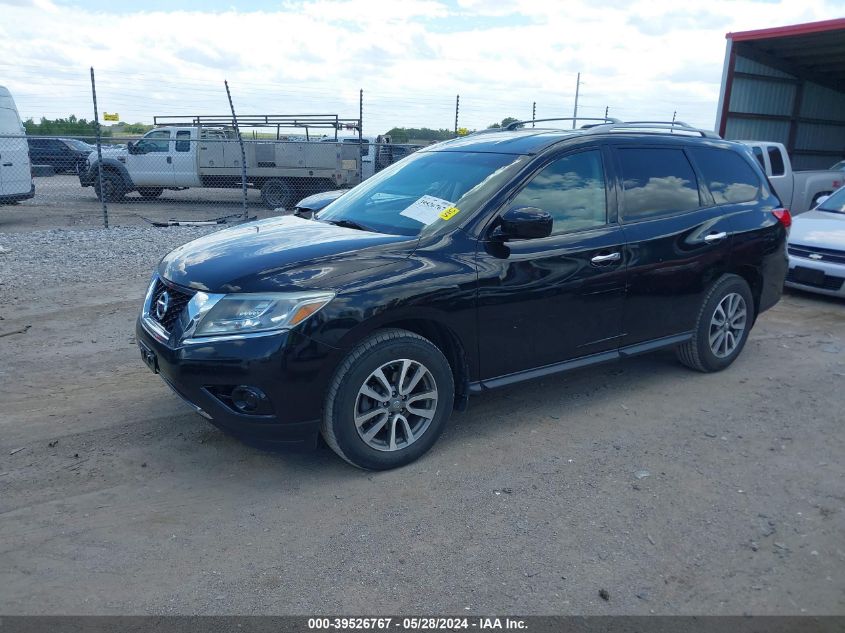 VIN 5N1AR2MM5DC668945 2013 Nissan Pathfinder, SV no.2