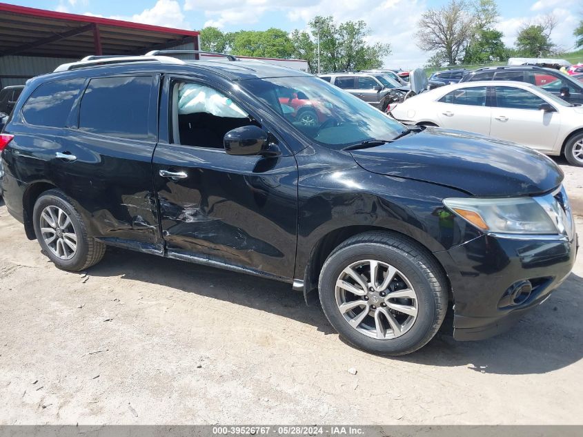 2013 Nissan Pathfinder Sv VIN: 5N1AR2MM5DC668945 Lot: 39526767