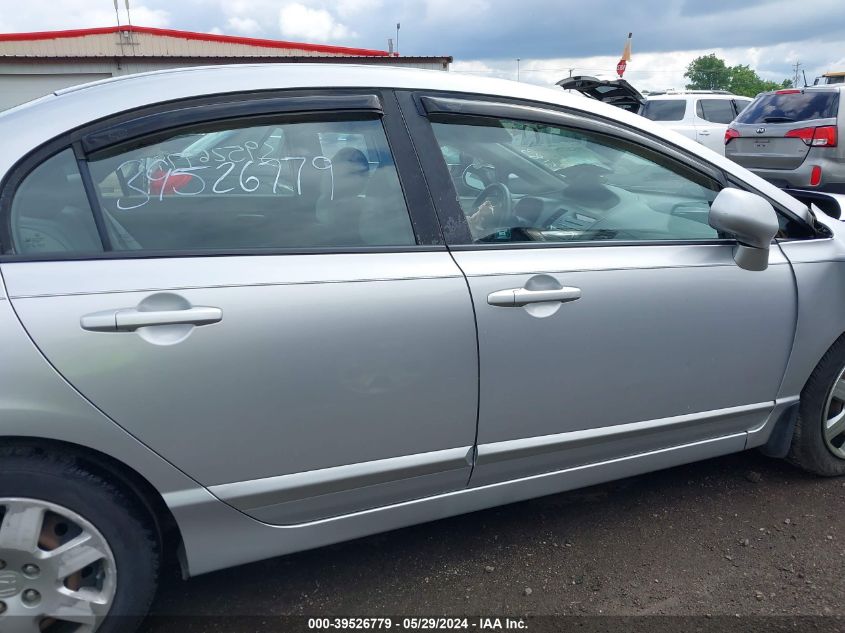 2009 Honda Civic Lx VIN: 1HGFA16519L026183 Lot: 39526779