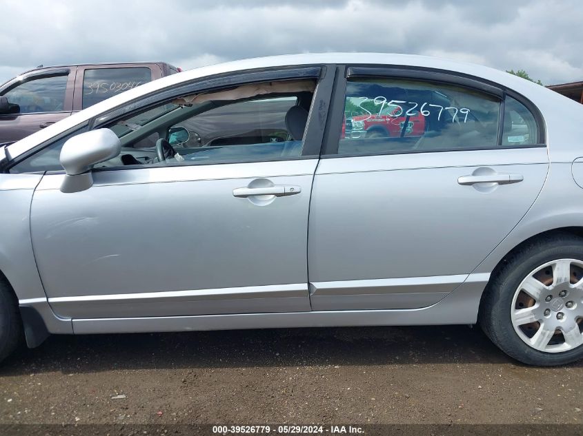 2009 Honda Civic Lx VIN: 1HGFA16519L026183 Lot: 39526779