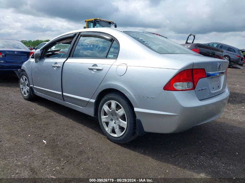 2009 Honda Civic Lx VIN: 1HGFA16519L026183 Lot: 39526779