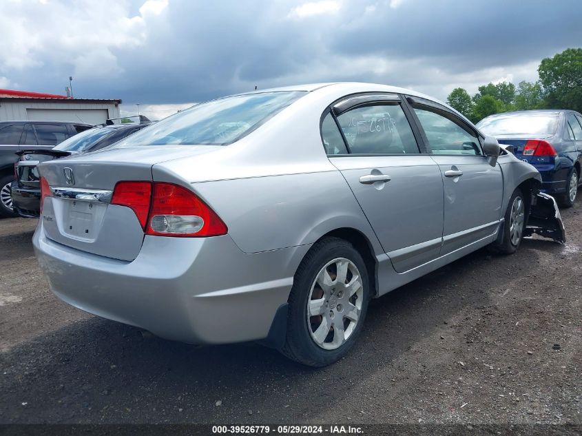 2009 Honda Civic Lx VIN: 1HGFA16519L026183 Lot: 39526779