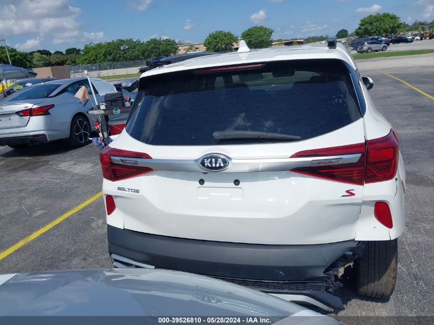 2021 Kia Seltos S VIN: KNDEUCAA3M7207840 Lot: 39526810