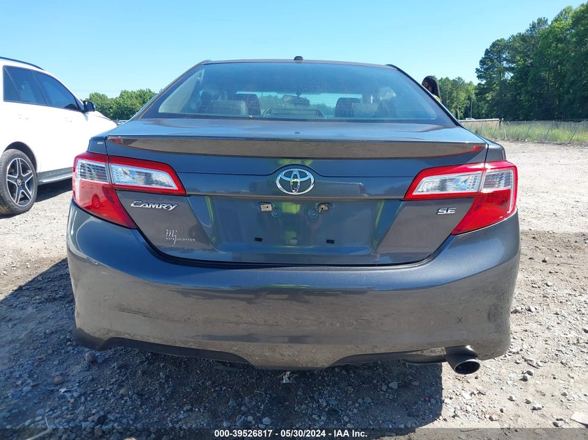 2012 Toyota Camry Se VIN: 4T1BF1FK3CU142048 Lot: 39526817