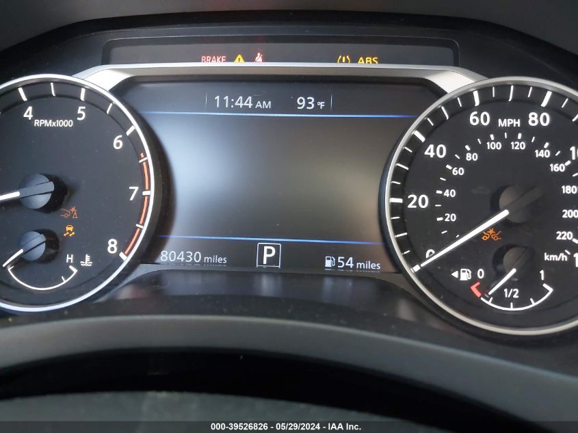 2021 Nissan Altima Sv Fwd VIN: 1N4BL4DV3MN385761 Lot: 39526826