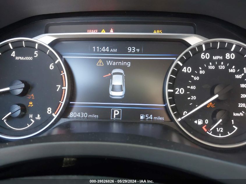 2021 Nissan Altima Sv Fwd VIN: 1N4BL4DV3MN385761 Lot: 39526826