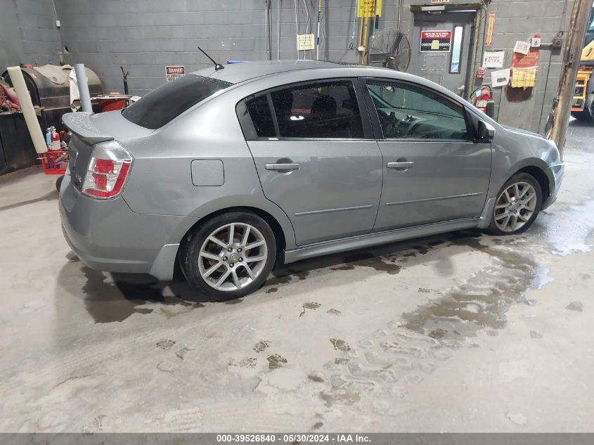 2007 Nissan Sentra Se-R Spec V VIN: 3N1CB61E47L722690 Lot: 39526840