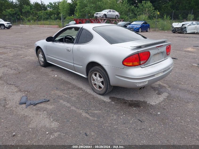 2002 Oldsmobile Alero Gl1 VIN: 1G3NL12E22C134263 Lot: 39526841