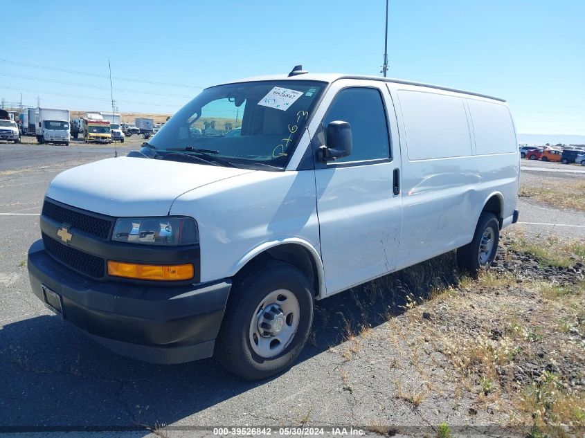 2021 Chevrolet Express Cargo Rwd 2500 Regular Wheelbase Wt VIN: 1GCWGAFP8M1184104 Lot: 39526842