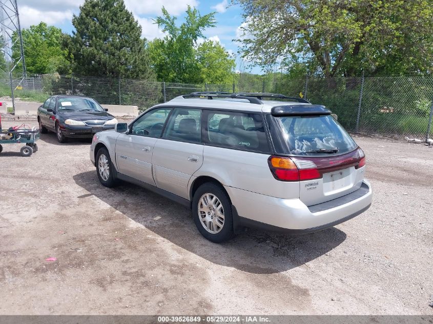 2004 Subaru Outback Limited VIN: 4S3BH686047618221 Lot: 39526849