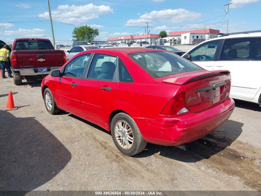 2001 Ford Focus Se VIN: 1FAFP34321W167007 Lot: 39526854