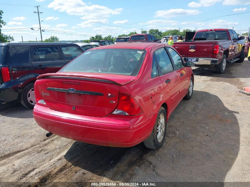 2001 Ford Focus Se VIN: 1FAFP34321W167007 Lot: 39526854