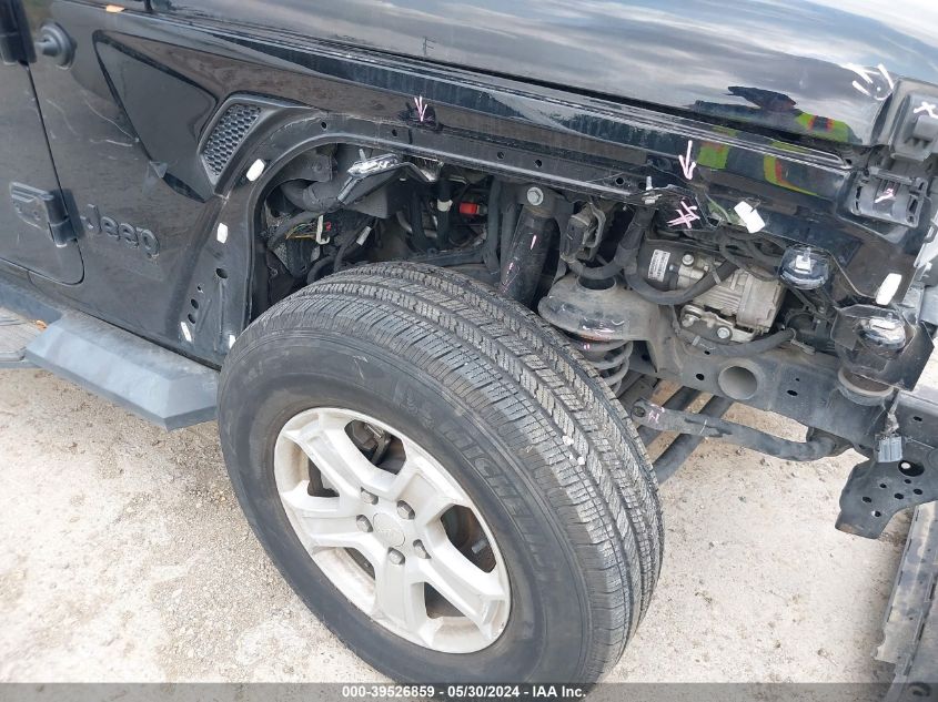 2021 Jeep Wrangler Sport S 4X4 VIN: 1C4GJXAN5MW817353 Lot: 39526859