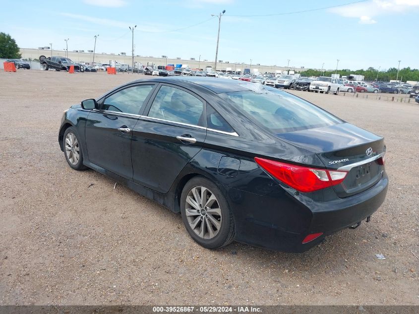 2014 Hyundai Sonata Limited VIN: 5NPEC4AC8EH820401 Lot: 39526867