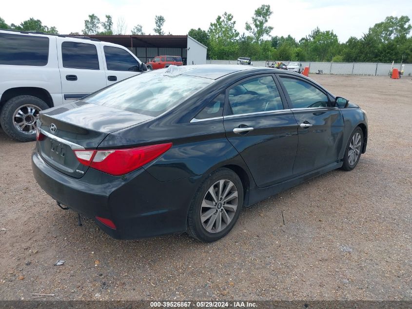 2014 Hyundai Sonata Limited VIN: 5NPEC4AC8EH820401 Lot: 39526867