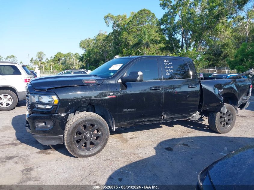 2020 Ram 2500 Big Horn 4X4 6'4 Box VIN: 3C6UR5DL2LG257645 Lot: 39526875