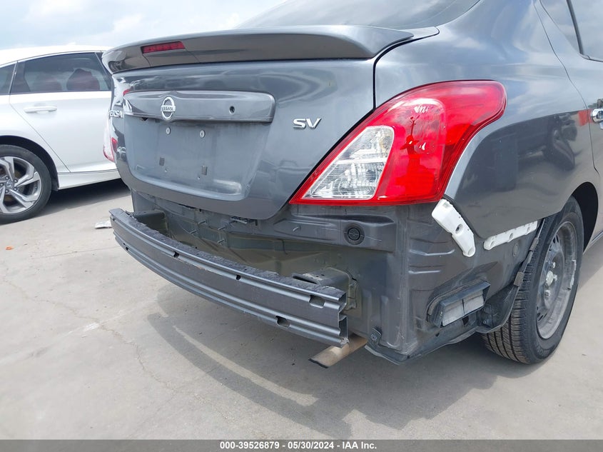 2019 Nissan Versa 1.6 Sv VIN: 3N1CN7AP5KL815371 Lot: 39526879