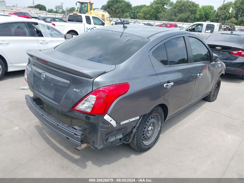 2019 Nissan Versa 1.6 Sv VIN: 3N1CN7AP5KL815371 Lot: 39526879