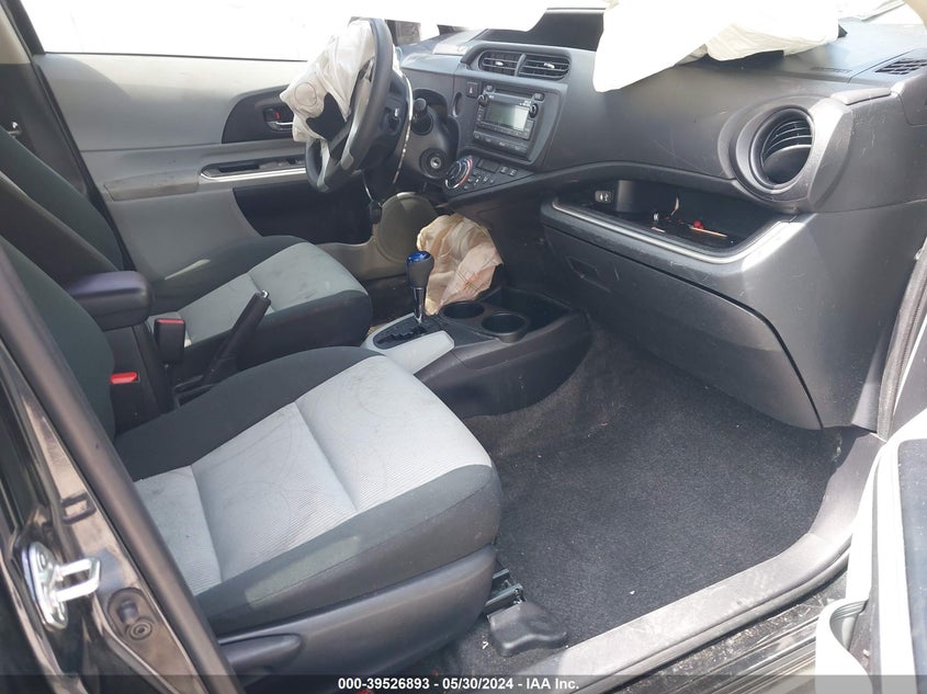 2014 Toyota Prius C Two VIN: JTDKDTB34E1571191 Lot: 39526893