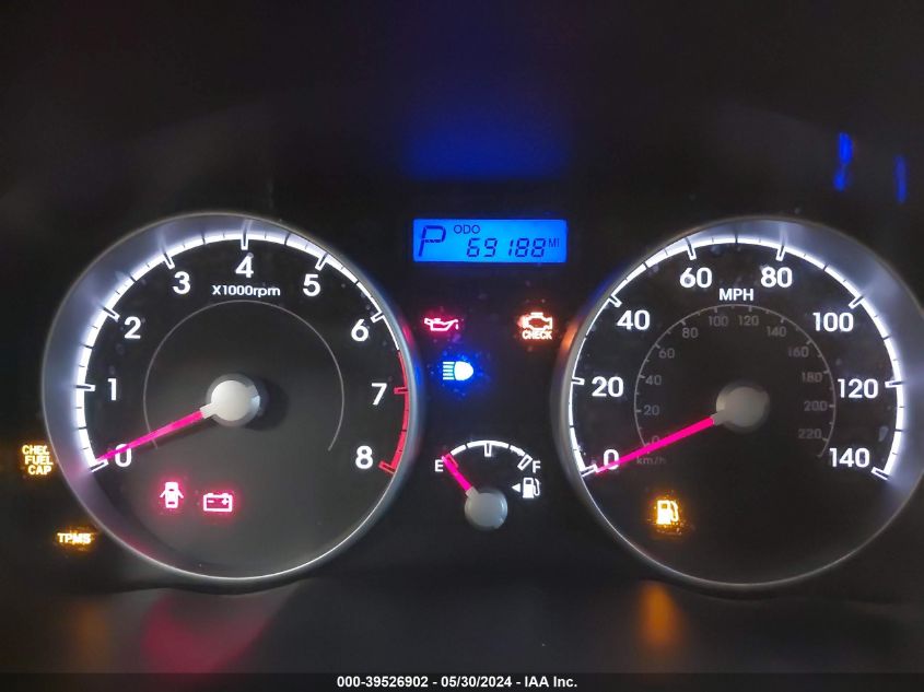 2011 Hyundai Accent Gs VIN: KMHCM3AC9BU200118 Lot: 39526902