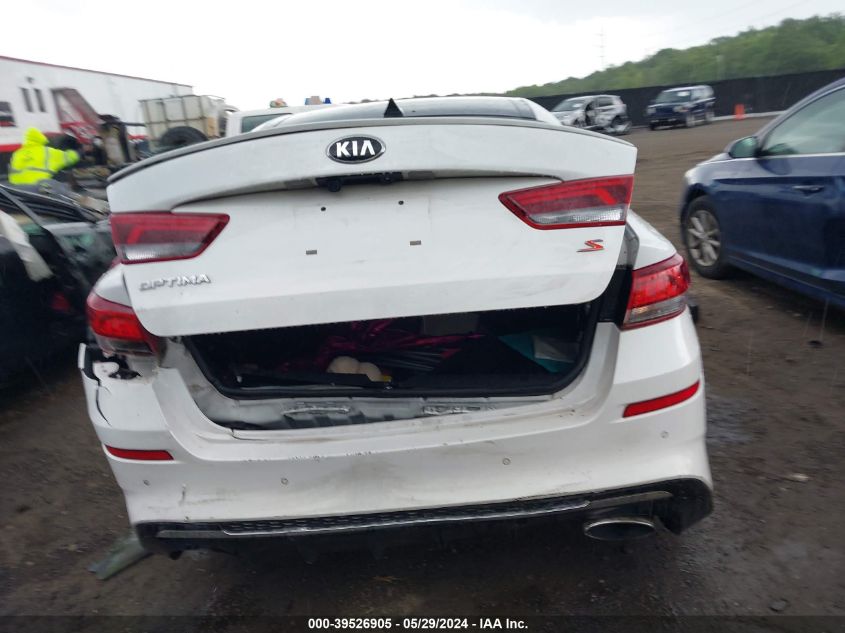 5XXGT4L3XKG373826 2019 Kia Optima S