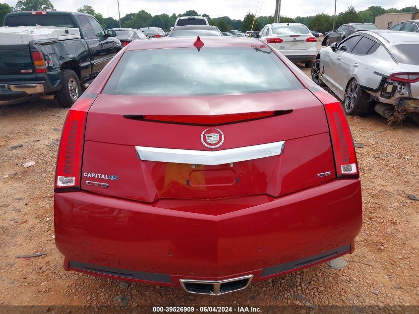 2012 Cadillac Cts Performance VIN: 1G6DJ1E37C0100496 Lot: 39526909