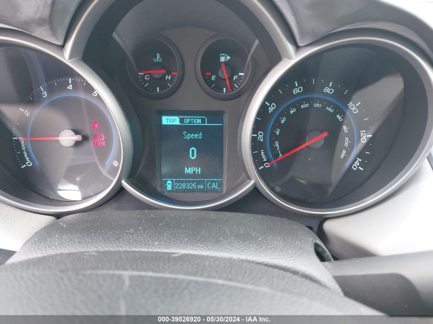 2014 Chevrolet Cruze Ls Manual VIN: 1G1PB5SH2E7171879 Lot: 39526920