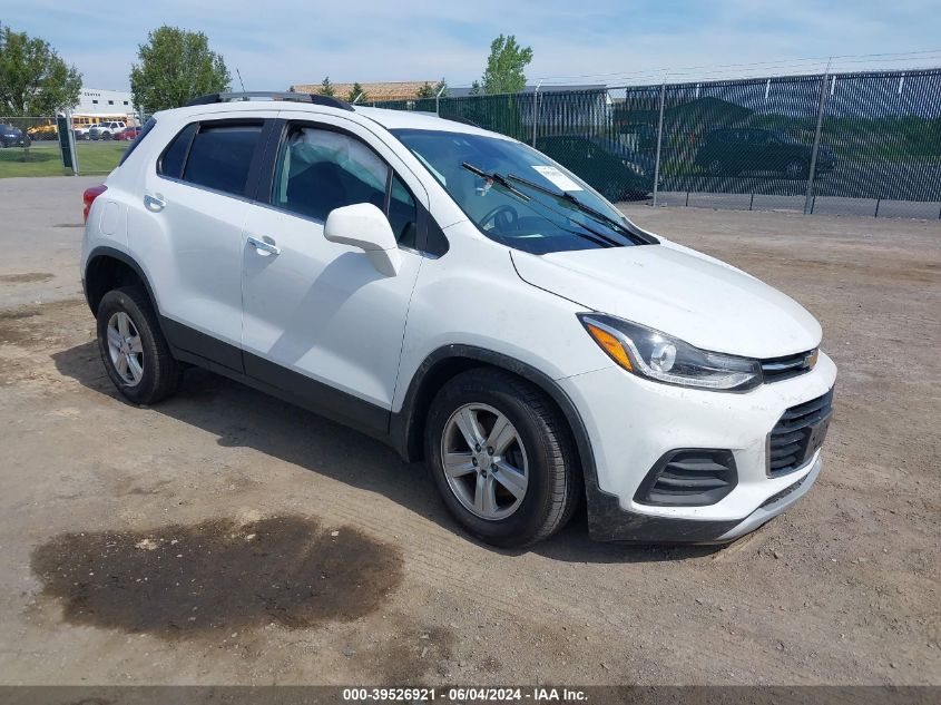 2020 Chevrolet Trax Awd Lt VIN: KL7CJPSB0LB025309 Lot: 39526921