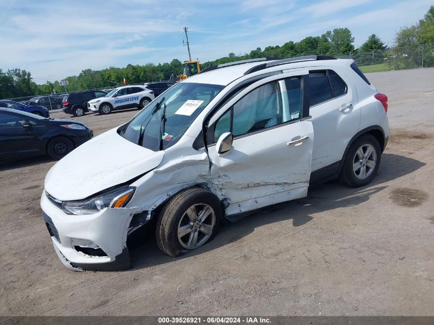 2020 Chevrolet Trax Awd Lt VIN: KL7CJPSB0LB025309 Lot: 39526921