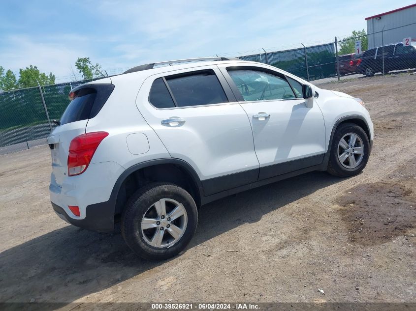 2020 Chevrolet Trax Awd Lt VIN: KL7CJPSB0LB025309 Lot: 39526921