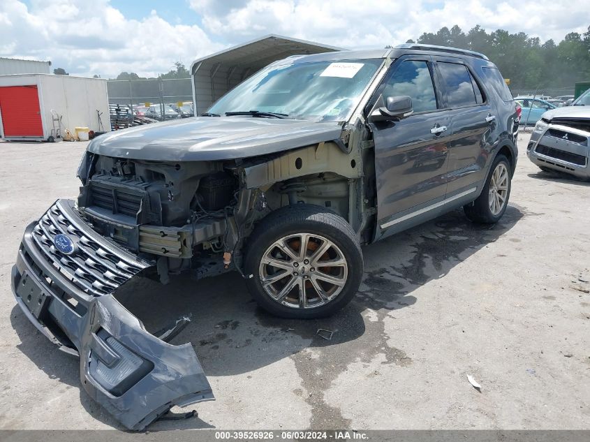 2017 Ford Explorer Limited VIN: 1FM5K8F8XHGC38139 Lot: 39526926