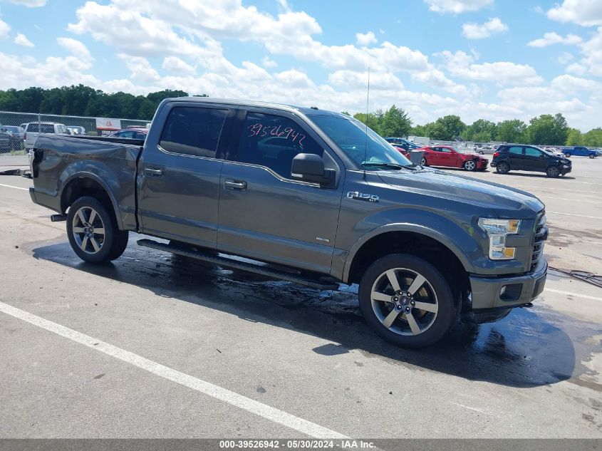 2016 Ford F-150 Xlt VIN: 1FTEW1EP2GFD39950 Lot: 39526942