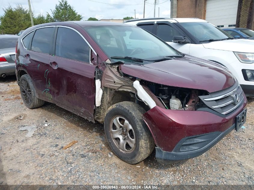 2014 Honda Cr-V Lx VIN: 5J6RM3H37EL040376 Lot: 39526943