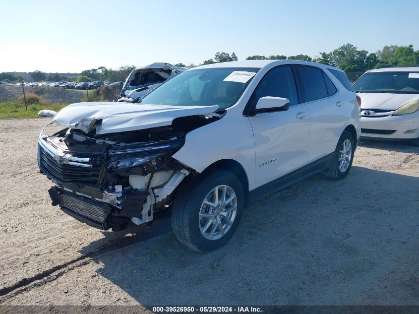 2022 Chevrolet Equinox Fwd Lt VIN: 3GNAXKEV3NL187199 Lot: 39526950