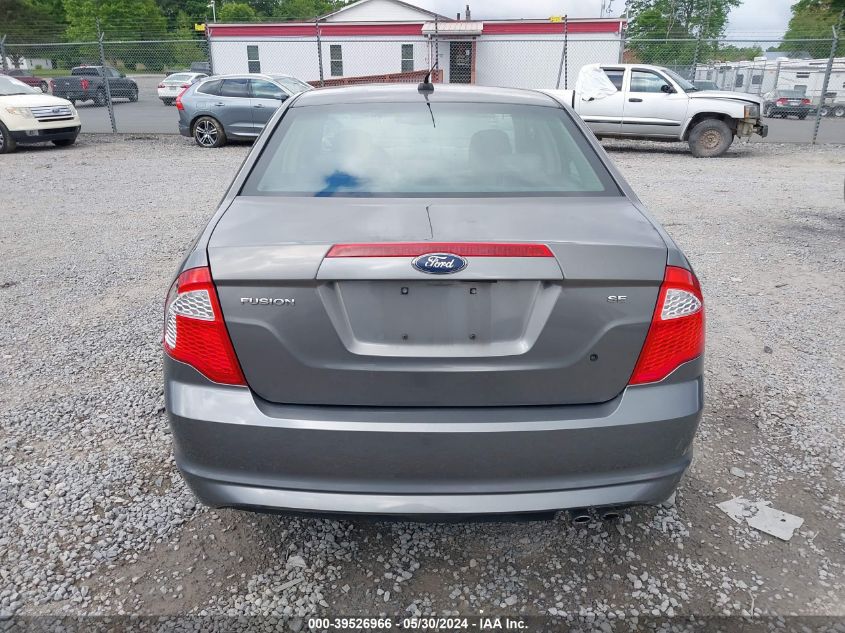 2010 Ford Fusion Se VIN: 3FAHP0HA2AR279826 Lot: 39526966