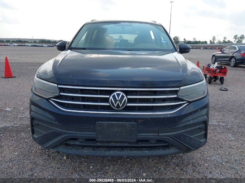 2022 Volkswagen Tiguan 2.0T S VIN: 3VV1B7AX2NM037933 Lot: 39526969